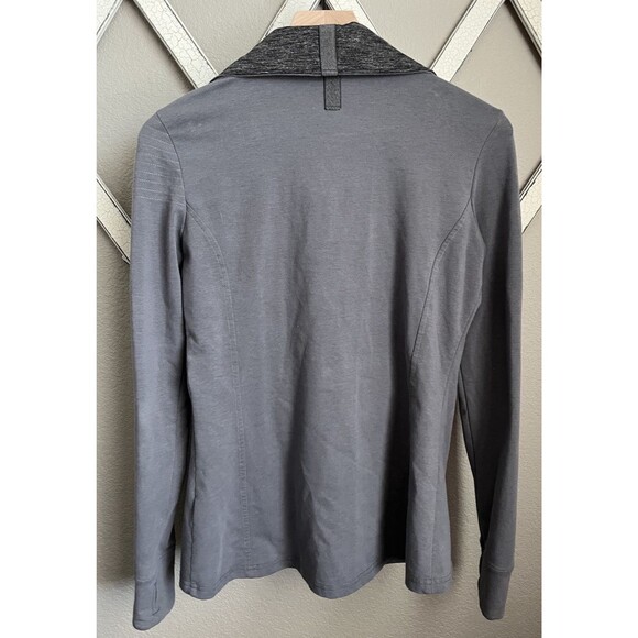 KUHL Krush Women's S Mock Neck Lightweight Jacket Snap Closure Hiking - Gray - Picture 7 of 11